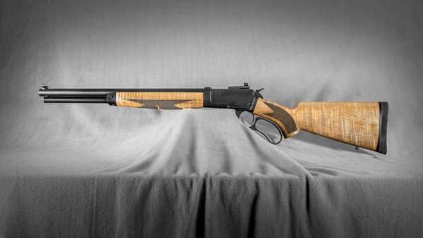 Model 89 500 S&w 18" Barrel Hunter Black Lever Action Rifle With Maple Stock